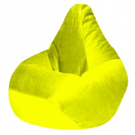 КАМЕДИ велюр бархатистый ярко-желтый э-22