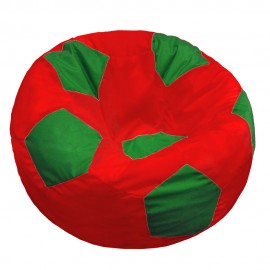 МЯЧ полиэстер красный с зеленым